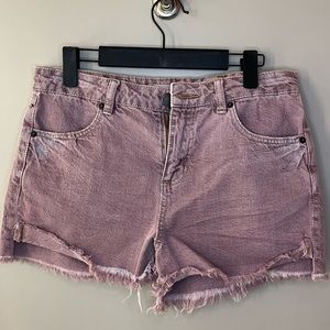 Purple Denim O’Neil shorts size 27